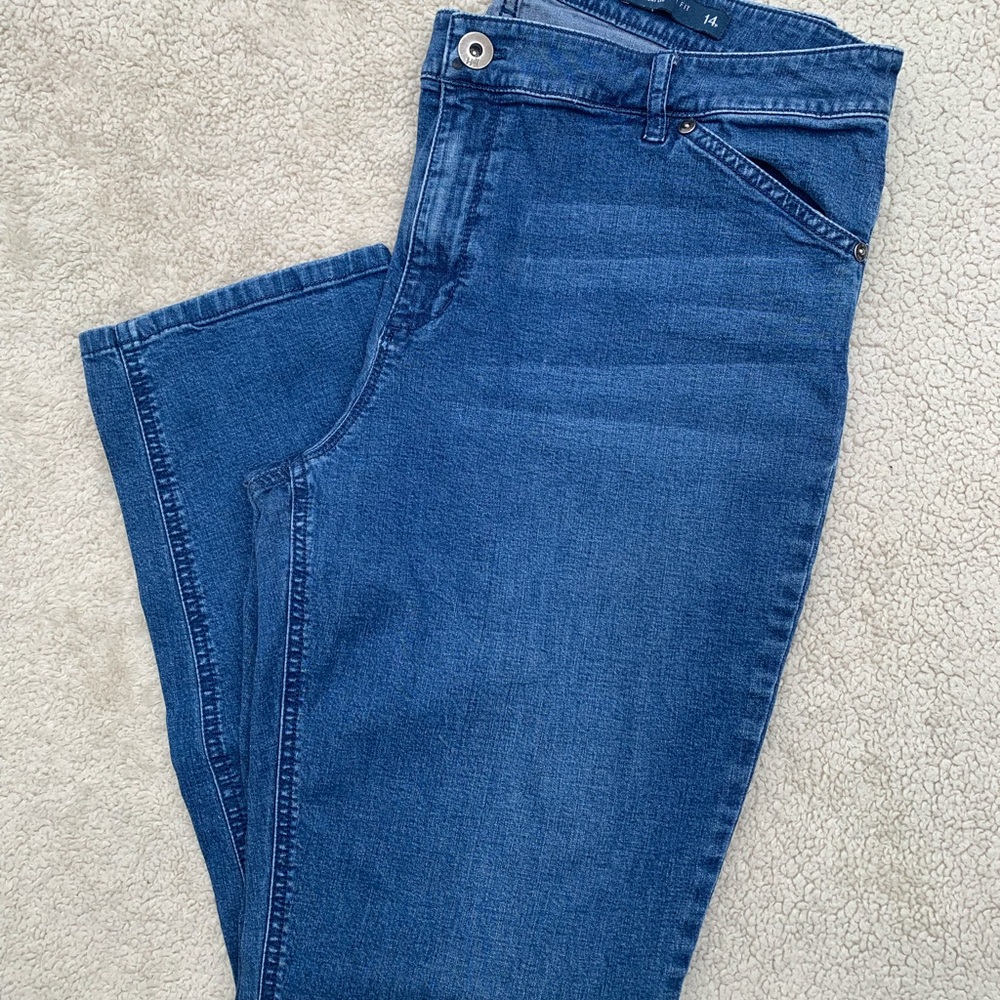 J Jill Jeans Straight Leg Stretch 14P
